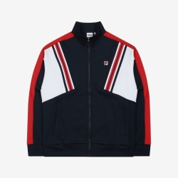 Fila Heritage Inline Tape Track Top - Naisten Liivit - Laivastonsininen | FI-31721